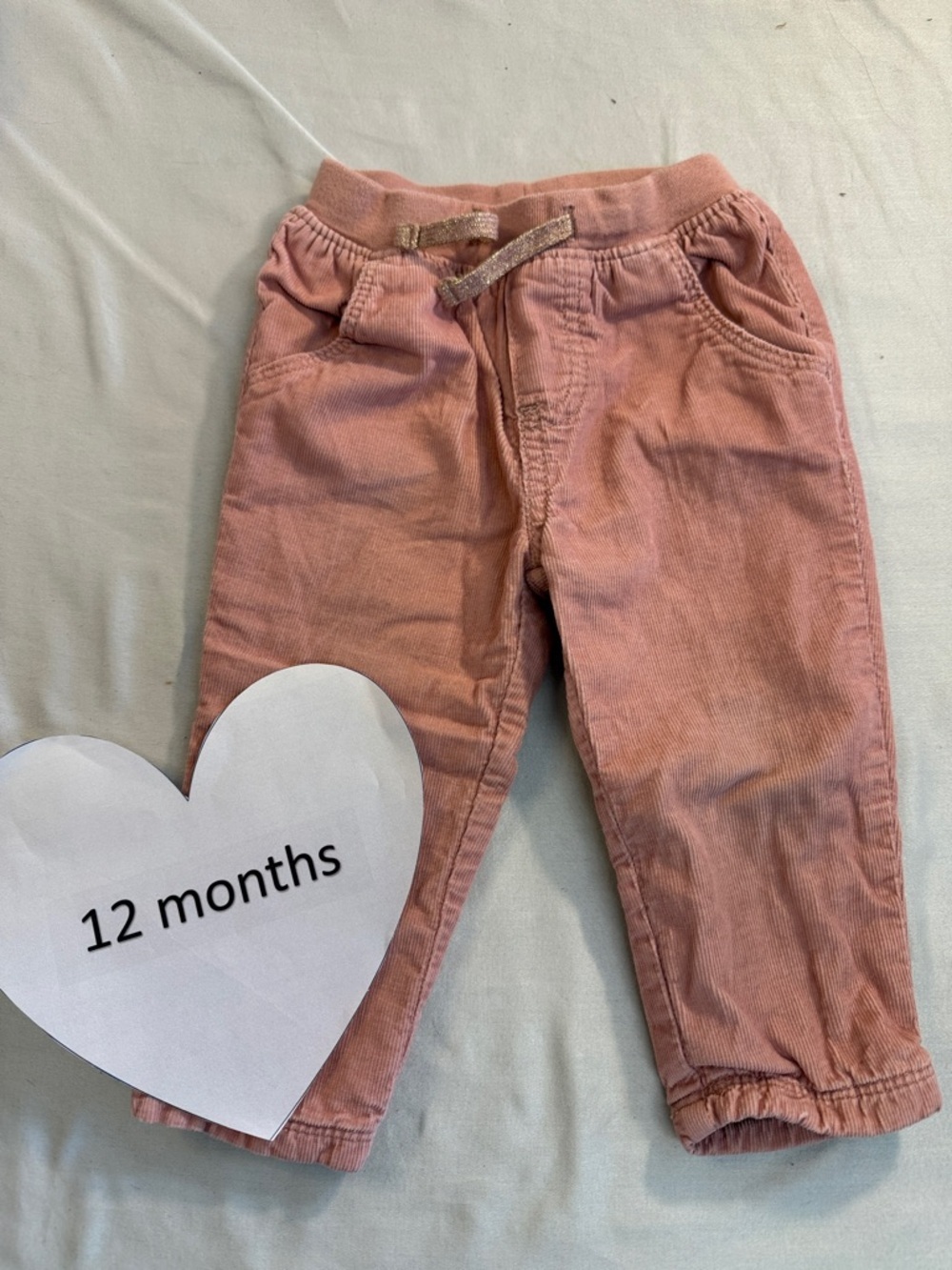 OshKosh B'gosh - Charming Pink Kids Corduroy Trousers/Pants